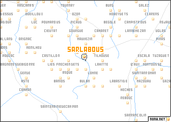 map of Sarlabous