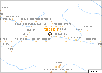 map of Sarlak