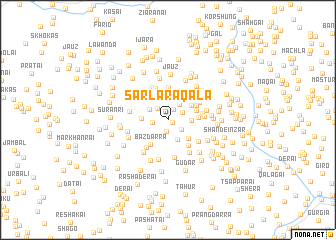 map of Sarlara Qala