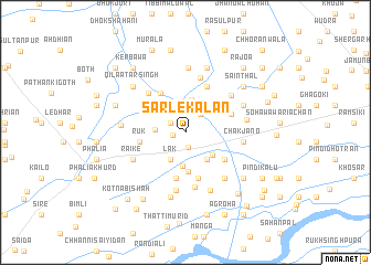 map of Sarle Kalān