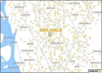 map of Sarlewāla