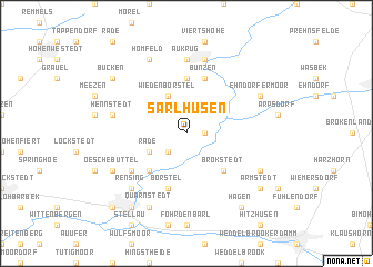 map of Sarlhusen