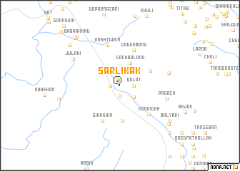 map of Sar Līkak