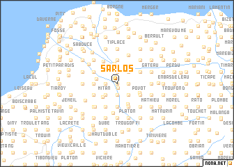 map of Sarlos