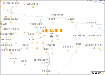 map of Sarlūmān