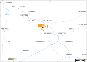 map of Sarly