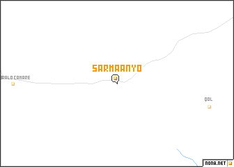map of Sarmaanyo