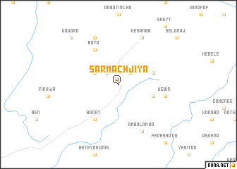 map of Sar Machʼjīya