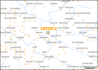 map of Sarmach