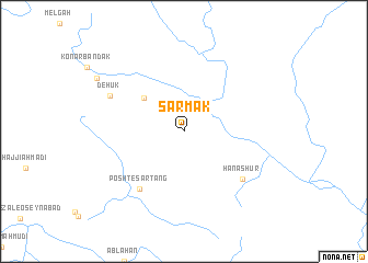 map of Sarmak