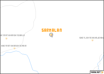 map of Sar Mālān