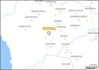 map of Sarmal