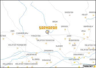 map of Sārmarān