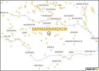 map of Sarmashai Raghzai