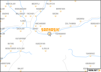 map of Sarmaşık