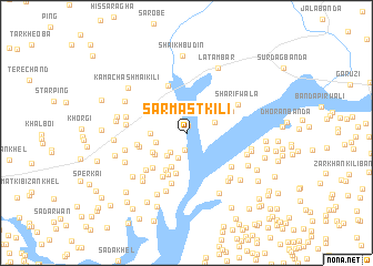 map of Sarmast Kili