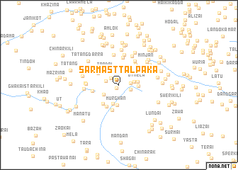 map of Sarmast Talpaka