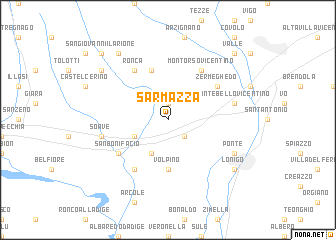map of Sarmazza