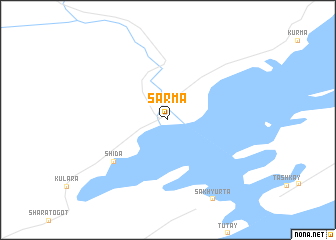 map of Sarma