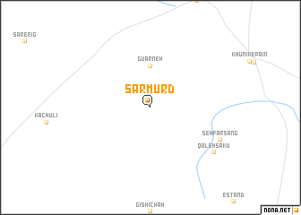 map of Sar Mūrd