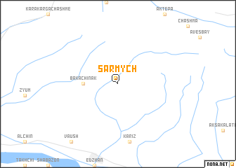 map of Sarmych