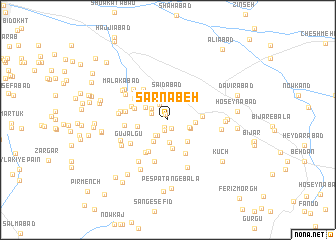 map of Sar Nābeh