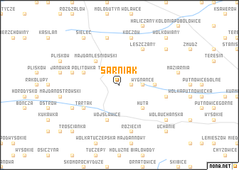 map of Sarniak