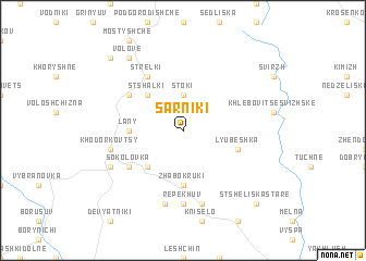 map of Sarniki