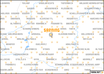 map of Sarning