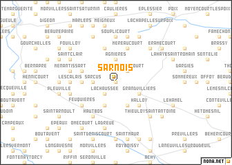 map of Sarnois