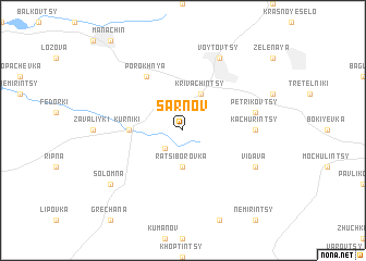 map of Sarnov
