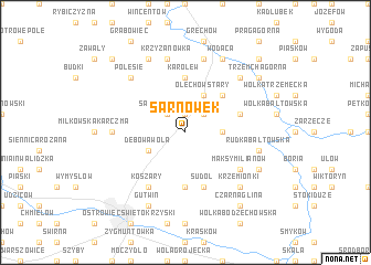 map of Sarnówek