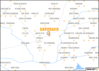 map of Sarnówka