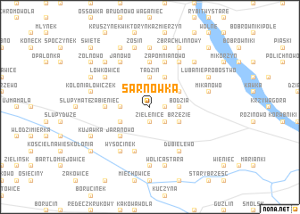 map of Sarnówka