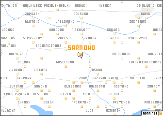 map of Sarnowo