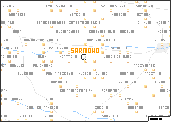 map of Sarnowo