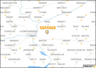 map of Sarnowo