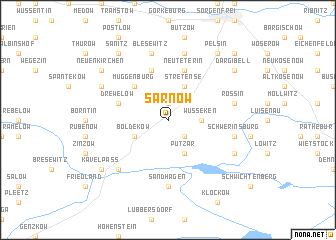 map of Sarnow