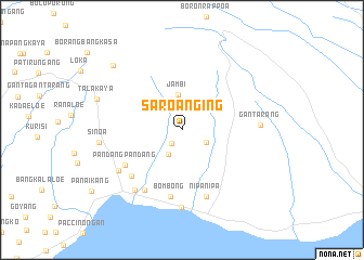 map of Saroanging