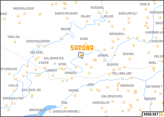 map of Saroba
