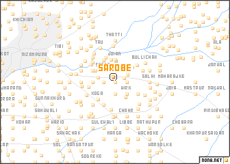 map of Sarobe