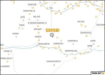 map of Sarobi