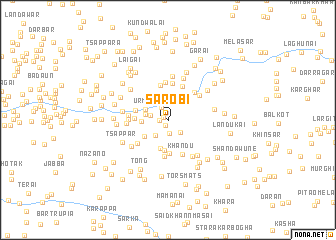 map of Sarobi