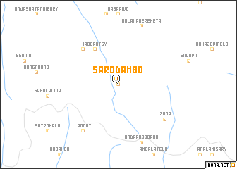 map of Sarodambo