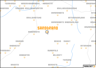 map of Sarodrano