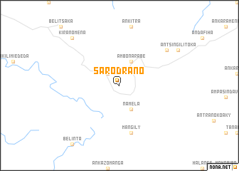 map of Sarodrano