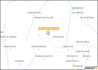 map of Sarodrano