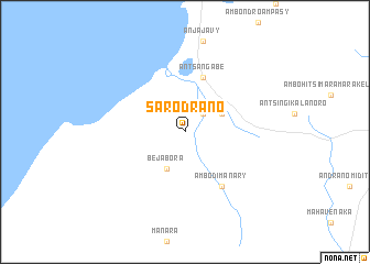 map of Sarodrano