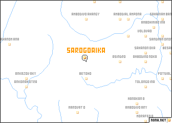 map of Sarogoaika