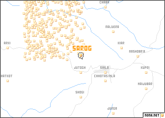 map of Sarog